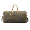 Bolsa de Viaje de Gran Capacidad Nueva 2025 para Mujer, Bolsa de Lona Casual Ligera de Alta Gama, Bolsa de Almacenamiento Fitness Cruzada