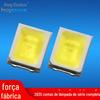 Em estoque 0,2 W brilhante 24-26lm branco 2835 contas de lâmpada positivo branco quente branco natural 2835 contas de lâmpada led patch