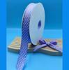 Cinta de hilo con estampado de puntos de onda directo de fábrica 2.5cm cinta estampada decoración de tarjeta para el cabello cinta DIY cinturón de embalaje Especial
