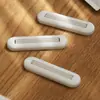 Dispensador blanco sencillo de empujar y tirar para pasta de dientes, para baño en casa, no requiere taladro, para dispensar productos de cuidado de la piel