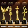 Trofeo de Cristal de Resina Nuevo 2025 Medalla Hecha a Medida Atmosférico de Gama Alta Creativo Campeón de Concurso de Canto Niños