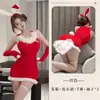 Vestido de tubo rojo Fan Lei para mujer, Otoño e Invierno, Vestido base liso y sexy ajustado, Atuendo navideño bodycon 1033