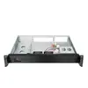 Chasis de Servidor de Control Industrial 1.5U Panel de Aluminio de 250 mm Chasis Corto Enrutamiento Suave Bastidor Tipo Bafle de E/S Estándar