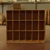 Armário de Brinquedos de Madeira Maciça para Jardim de Infância Material Didático Montessori Mochila Escolar Simples para Crianças Estante de Armazenamento Área de Armazenamento Armário de Canto