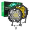 Luz de Trabajo LED Automotriz Transfronteriza de 3 Pulgadas con 22 Luces Foco Ultra Brillante para Columna A de Wrangler Luz de Parachoques Delantero Excluyendo Impuestos