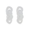 Pendientes largos exagerados de moda europea y americana, pendientes de personalidad atmosférica con temperamento, pendientes decorativos de acrílico al por mayor