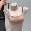 Alça ultra fina base líquida tom de pele lingerie para mulheres verão fina invisível sem costura costas bonitas tomara que caia vestido camisola sutiã especial