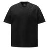Playera de Venta Caliente Cleanfit Nicho Bordado Rayo Hombro Derecho Cuello Redondo Pesado Manga Corta Holgada para Hombres y Mujeres para Lucir Más Alto en Verano