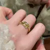 Anillo de Diamante con Forma de Serpiente Vintage Abierto Moda de Alta Gama Versátil Diseño de Nicho Anillo para Mujeres Estilo Minimalista Ins