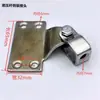 Conector de Haste Hidráulica, Cabeça de Esfera de Pistão a Gás, Conector Tipo T, Haste de Suporte para Display Promocional, Conector Montado Lateralmente, Haste de Suporte para Móveis, Cabeça Plana