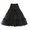 Falda de crinolina sin aros de color para vestido de novia, falda de crinolina de roca, tutú al por mayor y al por menor, tutú