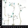 Xiacao gipsófila flor seca em relevo Goma Doce flor real capa de celular infantil marcador de página feito à mão moldura para fotos adesivo material de enchimento
