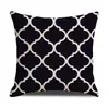 Funda de cojín geométrica abstracta simple para sala de estar, coche, oficina, almohada para siesta de cintura, funda de almohada lumbar, venta al por mayor