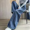 Jeans de Pierna Ancha para Mujer con Tipo de Cuerpo en Forma de Pera, Nuevo Estilo Invierno 2025, Pantalones Rectos Sueltos de Cintura Alta Súper Elegantes