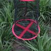 Red de pesca de aleación de aluminio para protección de peces pequeños, con pegamento colgante, antideslizamiento, posicionamiento universal, red de protección para peces de bolsillo, suministros para pesca en pozo negro
