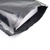 Bolsas de Almacenamiento Auto-sellantes de Plástico PE Bloqueadoras de Luz Negra, Venta al por Mayor Transfronteriza, Bolsas de Empaque Engrosadas con Cierre
