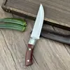 Faca Afiada para Corte de Gado e Ovelhas Transfronteiriça, Faca Doméstica para Cortar Carne, Faca de Frutas, Faca de Açougueiro, Faca Forjada para Corte de Carne e Osso, Faca para Exterior