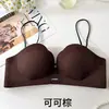 Sujetador Push-Up para Busto Pequeño con Pétalos, Anticaída, Sin Aros, Tirantes Finos, Espalda Bonita, Soporte Lateral, Lencería para Mujer