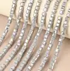 Cubo de cristal contas de vidro DIY acessórios de joias cubo contas quadradas colar pulseira acessórios contas coloridas