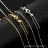 Cadena de Cuentas Multifuncional Tipo Pin Chapada en Plata Caja de Bricolaje Cadena Universal Cadena de Cien Torres Forma de O Accesorios de Collar de Perlas para Mujer