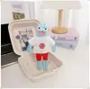 Colgantes de peces geniales, peces flácidos, peces que yacen planos de los residentes de Fondo de Bikini, accesorios para llaveros, chalecos de cama, Año Nuevo