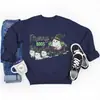 Sudadera de Terciopelo Fino Europea Transfronteriza Fantasma de Halloween Merry Boo Sudadera con Cuello Redondo