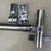 Tubo Redondo de Acero Inoxidable 20/25/32 Conector Galvanizado Clip Sujetador Móvil de Seis Puntas Sin Soldadura Accesorios