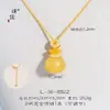 Tienda de Oro Puzuo Mismo Estilo Oro Arena Cepillado Diamante Terciopelo Suave Luz Bolsa de la Suerte Bolsa para Dinero Collar Nueva Cadena de Suéter Chinoiserie para Mujeres