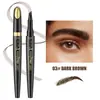 Lápiz de cejas líquido QIC de cuatro puntas para Amazon transfronterizo, lápiz de cejas líquido tipo agua, lápiz de cejas impermeable de larga duración