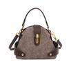 Bolsa de Mão Shell de Cor Contrastante Moderna e de Alta Qualidade para Mulheres, Novo Estilo para Outono e Inverno 2025, Bolsa Transversal de Ombro Único Elegante e Estilosa