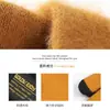 Guantes de Punto de Invierno para Hombre, Guantes de Lana Forrados de Felpa para Ciclismo, a Prueba de Frío, a Prueba de Viento, Antideslizantes, Pantalla Táctil, Guantes Cálidos para Estudiantes