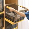 Caja de Almacenamiento Plegable Armario Ropa Prendas Edredones Otoño Invierno Cajones Caja de Almacenamiento Hogar Caja Plegable Organizador