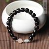 Ébano cuentas antiguas DIY pulsera elegante tamaño 8*9*19 pulsera decorativa rosario para hombres y mujeres
