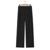 Pantalones de Traje Anchos de Pierna Ancha con Cintura Alta, Drapeados, de Reloj de Arena, Tallas Grandes Runqi 8872 Pantalones Largos de Traje para Primavera y Otoño