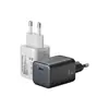 Carregador Compacto de Nitreto de Gálio Padrão Europeu 45W Adequado para iPhone 15 Carregador Apple 45W Cabeça de Carregamento Rápido Única C