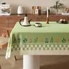 Toalha de Mesa Minimalista à Prova d'Água e de Óleo Lavável 2026 Novo Estilo Ins Retangular Resistente ao Calor para Mesa de Café