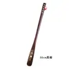 Calzador de madera maciza vietnamita, mango largo de ébano con incrustaciones de concha, levantador de zapatos para uso doméstico, calzador de madera de ala de pollo al por mayor