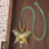 Novo pingente de cabaça em brocado Song estilo chinês com strass, acessório de joia feito à mão DIY para colares de suéter