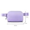 La Bolsa de Cintura Más Popular de Amazon para Hombres y Mujeres, Bolsa de Cintura para Correr al Aire Libre, Bolso Cruzado de Pecho de Nylon Deportivo de Moda Multifuncional