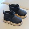 Botas de Nieve para Niños 2026 Invierno Nuevo Estilo Botas Cortas para Niños con Forro Polar y Acolchadas Botas de Algodón para Niñas Cálidos Zapatos de Algodón para Bebé