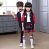 Roupa de Jardim de Infância Novo Uniforme de Escola Primária Roupa de Classe Infantil Novo Vestuário Esportivo Britânico Terno de Beisebol de Primavera e Outono