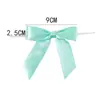 Lazo de Poliéster de 2.5 cm con Alambre Retorcible, Empaque para Horneado, Accesorios de Vestir, Accesorios para el Cabello de Souvenir, Decoración de Caja de Regalo con Cordón