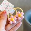 Estilo Coreano Estilo Hyun-Hyun Flor Pequeña Cuerda para el Cabello Infantil Jardín de Infancia Estudiantes de Primaria Bebé Bandas Elásticas Accesorios para el Cabello Infantil Tocado