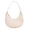 Bolso bandolera de un solo hombro para debajo del brazo, sensación de alta gama, gran capacidad, para ir al trabajo, bolso tipo albóndiga, simple, casual, versátil, bolso de media luna, bolso luna