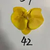 Flor de simulación película de impresión 3D cabeza de flor de Phalaenopsis tocado de flor sombrero flor diy regalo hecho a mano decoración de caja de dulces