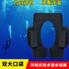 Pantalones Cortos de Buceo Profesionales Tecnología de Carga Bolsillo Grande con Cremallera para Buceo Traje de Baño Abierto para Surfear Snorkel Accesorios Talla Única