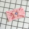 Amazon Cute Little Flower Baby Hair Band Summer Chimney Door Protegendo Homens e Mulheres Acessórios para Cabelo de Bebê Bearhead Covering Elástico Fino