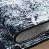 Alfombra de Sala de Estar de Lujo Ligero Estilo Nórdico, Felpudo de Suelo de Dormitorio de Peluche de Gama Alta, Alfombra Abstracta de Imitación Cachemir de Cobertura Total de Área Grande
