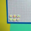 Novos Grampos de Cabelo DIY Flor de 4 Pétalas Colorida em Gradiente, Acessórios de Cabelo, Decorações para Capa de Celular, Pingentes para Sapatos, Acessórios de Cola Creme