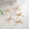 3 Accesorios de Moño Tejido de Gasa de Nieve para Textiles del Hogar, Ropa, Decoración de Pasteles y Cajas de Regalo, Accesorios para Muñecas y Moños Pequeños